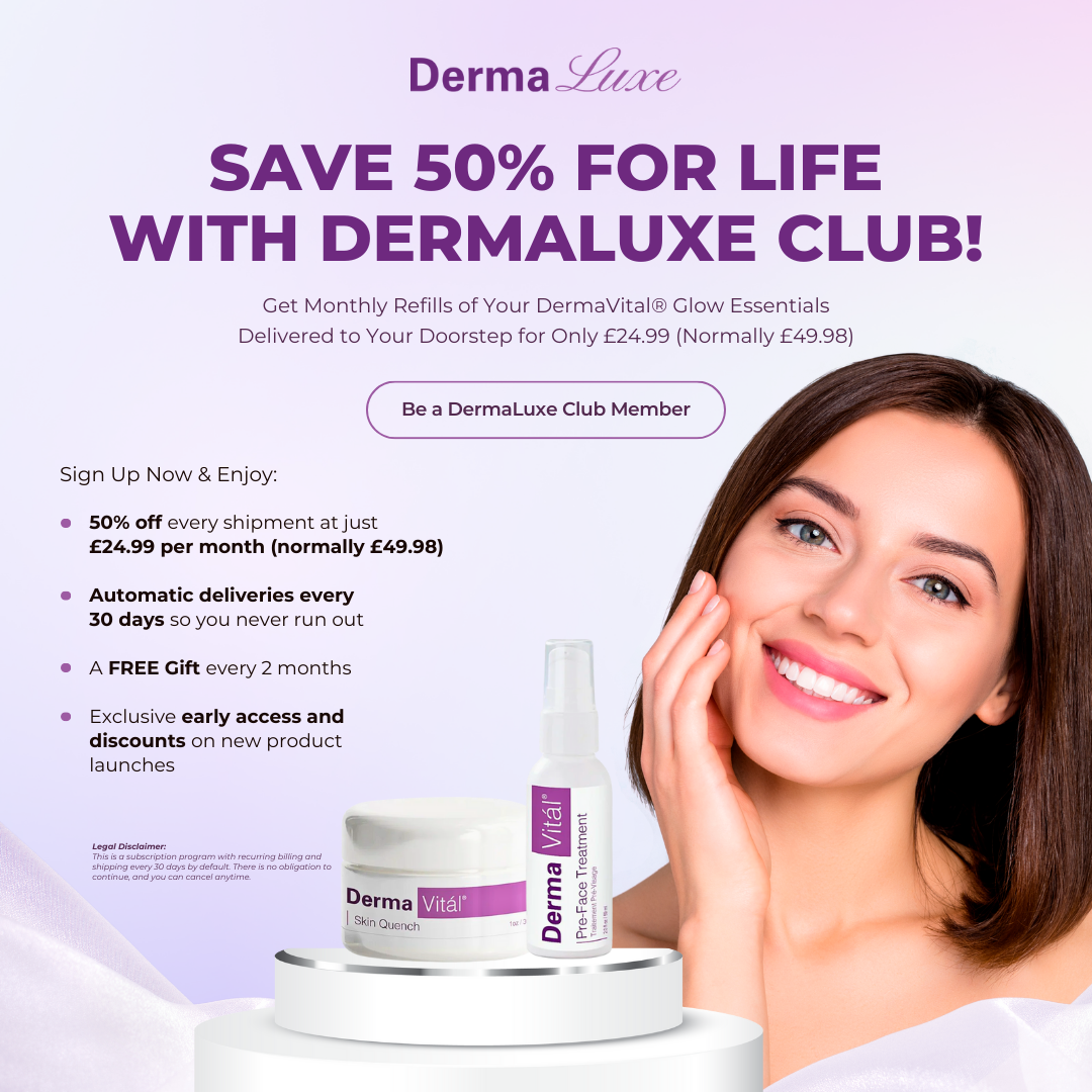 DermaLuxe Club Membership - 50% OFF for Life!