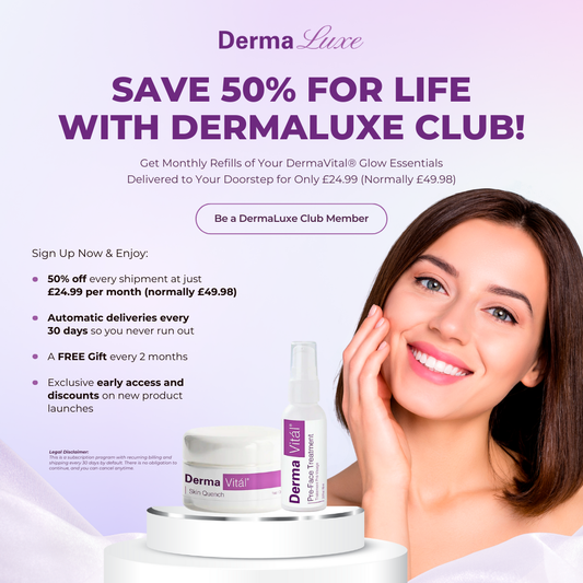 DermaLuxe Club Membership - 50% OFF for Life!